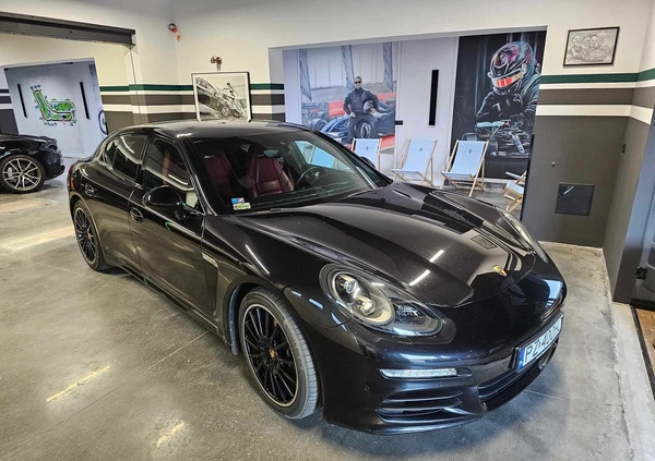 porsche wielkopolskie Porsche Panamera cena 155000 przebieg: 168000, rok produkcji 2014 z Bojanowo